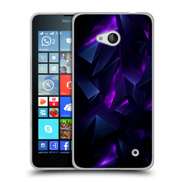 Пластиковый чехол на Microsoft Lumia 640 с принтом Абстракиция