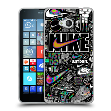 Пластиковый чехол на Microsoft Lumia 640 с принтом Найк Пластиковый чехол на Microsoft Lumia 640 с принтом Найк