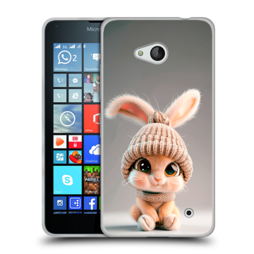 Пластиковый чехол на Microsoft Lumia 640 с принтом Кролик Пластиковый чехол на Microsoft Lumia 640 с принтом Кролик