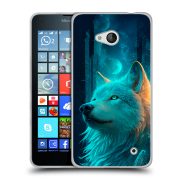 Пластиковый чехол на Microsoft Lumia 640 с принтом бабочки саккура