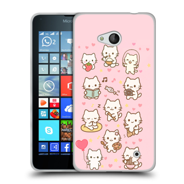 Пластиковый чехол на Microsoft Lumia 640 с принтом Hello Kitty Хелоу Кити Пластиковый чехол на Microsoft Lumia 640 с принтом Hello Kitty Хелоу Кити
