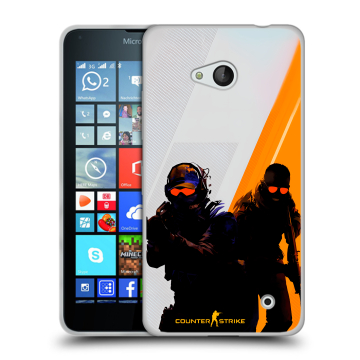 Пластиковый чехол на Microsoft Lumia 640 с принтом Контер страйк Counter strike