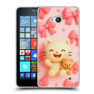 Пластиковый чехол на Microsoft Lumia 640 с принтом для девочек Пластиковый чехол на Microsoft Lumia 640 с принтом для девочек