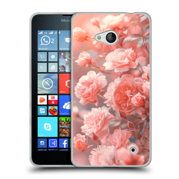 Пластиковый чехол на Microsoft Lumia 640 с принтом Розы цветы Пластиковый чехол на Microsoft Lumia 640 с принтом Розы цветы