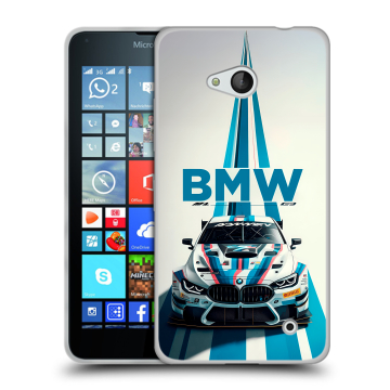 Пластиковый чехол на Microsoft Lumia 640 с принтом БМВ BMW Пластиковый чехол на Microsoft Lumia 640 с принтом БМВ BMW