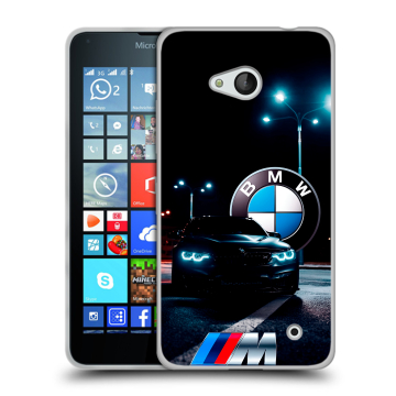 Пластиковый чехол на Microsoft Lumia 640 с принтом БМВ BMW Пластиковый чехол на Microsoft Lumia 640 с принтом БМВ BMW