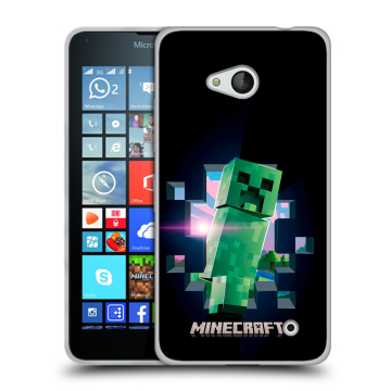 Пластиковый чехол на Microsoft Lumia 640 с принтом Майнкрафт Minecraft Пластиковый чехол на Microsoft Lumia 640 с принтом Майнкрафт Minecraft