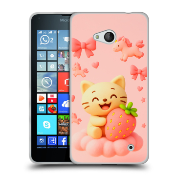 Пластиковый чехол на Microsoft Lumia 640 с принтом для девочек Пластиковый чехол на Microsoft Lumia 640 с принтом для девочек