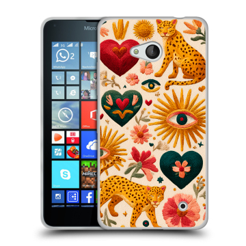 Пластиковый чехол на Microsoft Lumia 640 с принтом Модный принт
