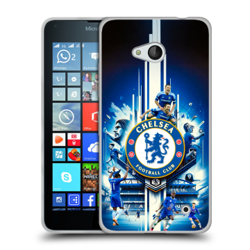 Пластиковый чехол на Microsoft Lumia 640 с принтом Chelsea Челси Пластиковый чехол на Microsoft Lumia 640 с принтом Chelsea Челси