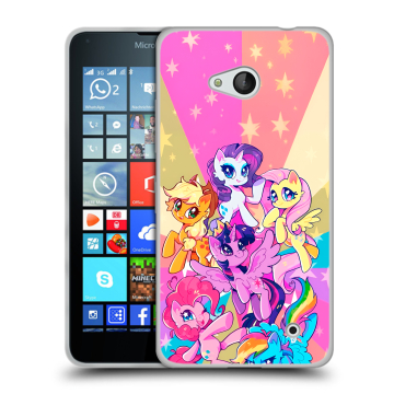 Пластиковый чехол на Microsoft Lumia 640 с принтом My little pony Дружба чудо Пластиковый чехол на Microsoft Lumia 640 с принтом My little pony Дружба чудо