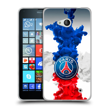 Пластиковый чехол на Microsoft Lumia 640 с принтом PSG ПСЖ Пластиковый чехол на Microsoft Lumia 640 с принтом PSG ПСЖ