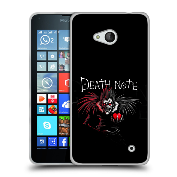 Пластиковый чехол на Microsoft Lumia 640 с принтом Death note Тетрадь смерти Пластиковый чехол на Microsoft Lumia 640 с принтом Death note Тетрадь смерти