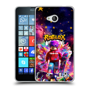 Пластиковый чехол на Microsoft Lumia 640 с принтом Roblox Роблокс Пластиковый чехол на Microsoft Lumia 640 с принтом Roblox Роблокс