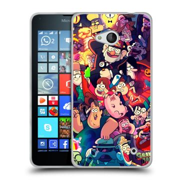 Пластиковый чехол на Microsoft Lumia 640 с принтом Gravity Falls Гравити Фолз Пластиковый чехол на Microsoft Lumia 640 с принтом Gravity Falls Гравити Фолз