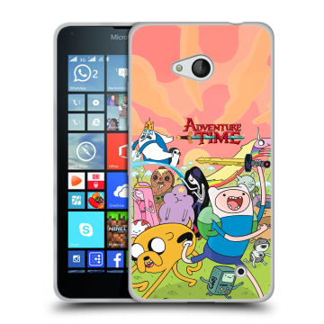 Пластиковый чехол на Microsoft Lumia 640 с принтом Adventure time Время приключений Пластиковый чехол на Microsoft Lumia 640 с принтом Adventure time Время приключений