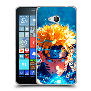 Пластиковый чехол на Microsoft Lumia 640 с принтом Аниме Наруто Naruto