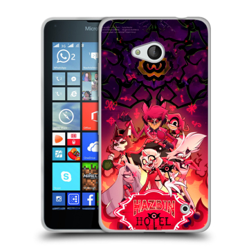 Пластиковый чехол на Microsoft Lumia 640 с принтом Hazbin Hotel Отель Хазбин Пластиковый чехол на Microsoft Lumia 640 с принтом Hazbin Hotel Отель Хазбин