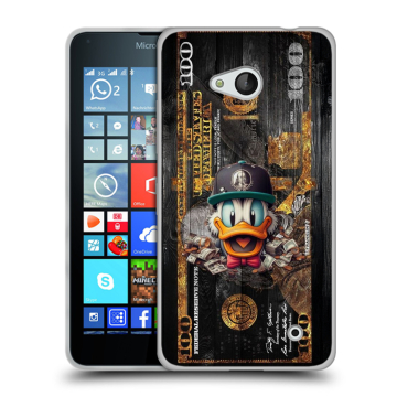 Пластиковый чехол на Microsoft Lumia 640 с принтом Дональд Дак Доллар Пластиковый чехол на Microsoft Lumia 640 с принтом Дональд Дак Доллар
