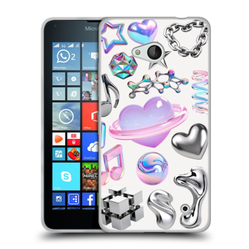 Пластиковый чехол на Microsoft Lumia 640 с принтом Y2K Пластиковый чехол на Microsoft Lumia 640 с принтом Y2K