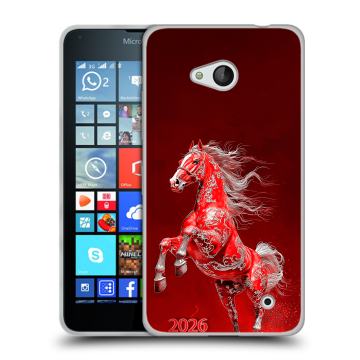 Пластиковый чехол на Microsoft Lumia 640 с принтом Новый год Пластиковый чехол на Microsoft Lumia 640 с принтом Новый год