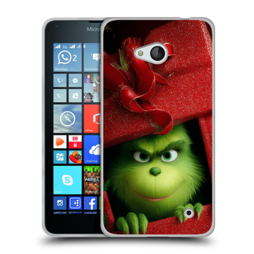 Пластиковый чехол на Microsoft Lumia 640 с принтом Новый год Пластиковый чехол на Microsoft Lumia 640 с принтом Новый год