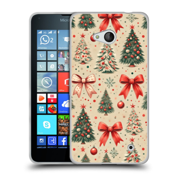Пластиковый чехол на Microsoft Lumia 640 с принтом Новый год Пластиковый чехол на Microsoft Lumia 640 с принтом Новый год
