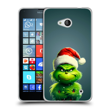 Пластиковый чехол на Microsoft Lumia 640 с принтом Новый год