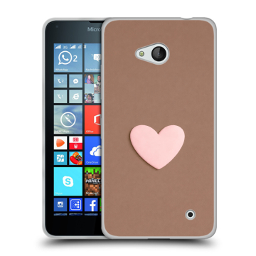 Пластиковый чехол на Microsoft Lumia 640 с принтом женский