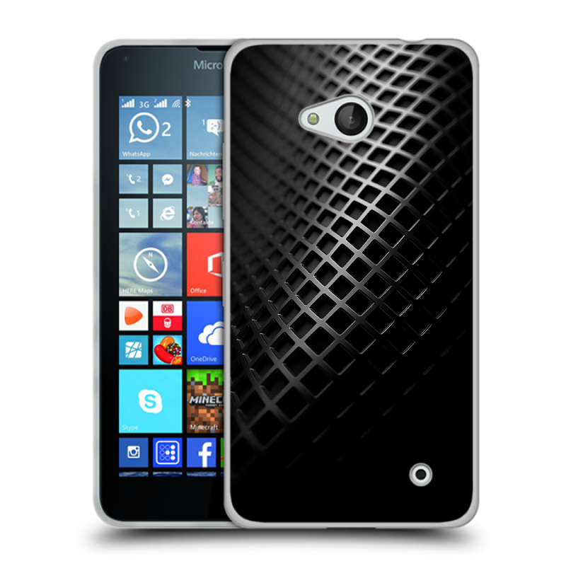 Пластиковый чехол на Microsoft Lumia 640 с принтом Текстура металла Пластиковый чехол на Microsoft Lumia 640 с принтом Текстура металла