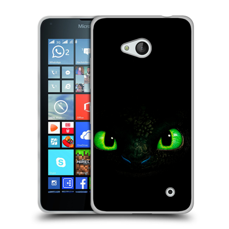 Пластиковый чехол на Microsoft Lumia 640 с принтом Как приручить дракона Пластиковый чехол на Microsoft Lumia 640 с принтом Как приручить дракона