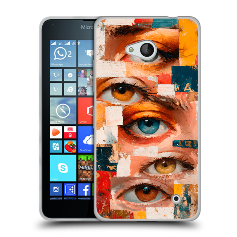 Пластиковый чехол на Microsoft Lumia 640 с принтом Модный принт Пластиковый чехол на Microsoft Lumia 640 с принтом Модный принт