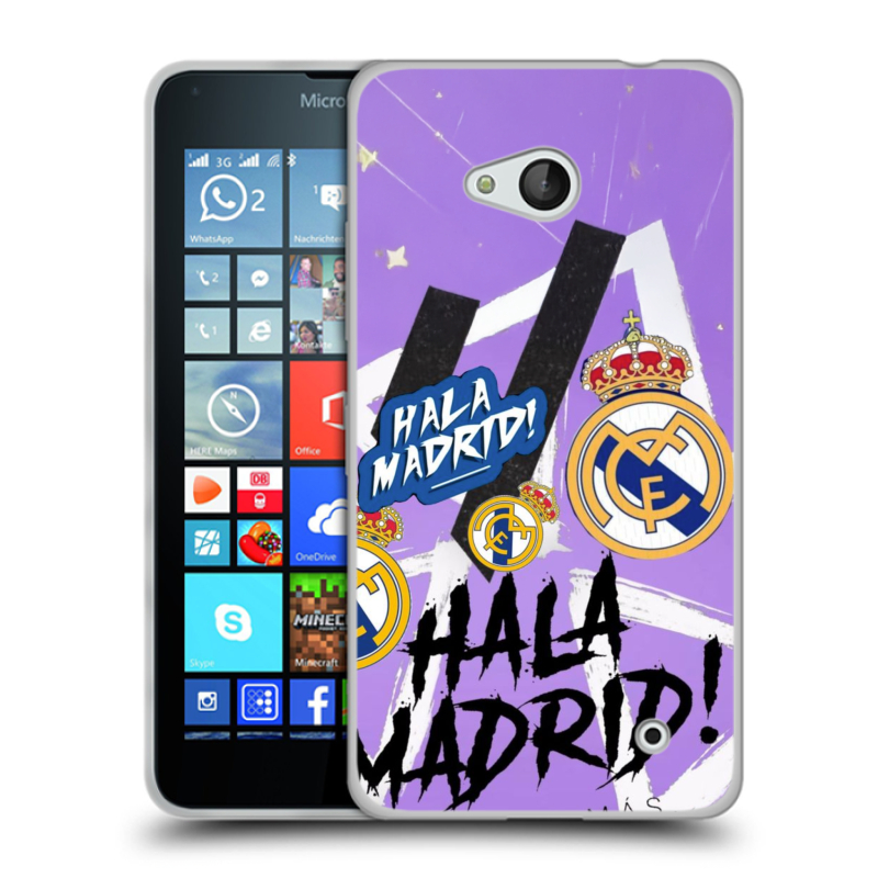 Пластиковый чехол на Microsoft Lumia 640 с принтом Real Madrid Реал Мадрид Пластиковый чехол на Microsoft Lumia 640 с принтом Real Madrid Реал Мадрид