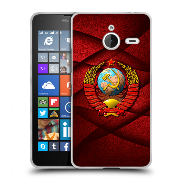 Пластиковый чехол на Microsoft Lumia 640 XL с принтом Герб СССР Пластиковый чехол на Microsoft Lumia 640 XL с принтом Герб СССР