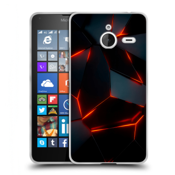 Пластиковый чехол на Microsoft Lumia 640 XL с принтом Яркие абстракции Пластиковый чехол на Microsoft Lumia 640 XL с принтом Яркие абстракции