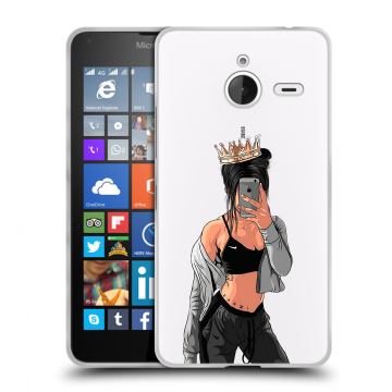 Пластиковый чехол на Microsoft Lumia 640 XL с принтом Женские принты Пластиковый чехол на Microsoft Lumia 640 XL с принтом Женские принты
