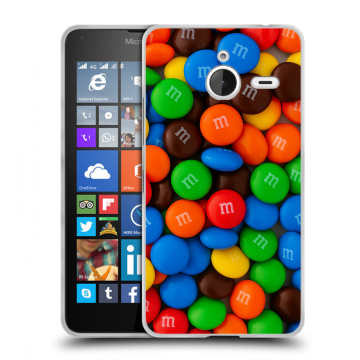 Пластиковый чехол на Microsoft Lumia 640 XL с принтом Конфеты Пластиковый чехол на Microsoft Lumia 640 XL с принтом Конфеты