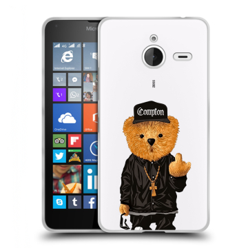 Пластиковый чехол на Microsoft Lumia 640 XL с принтом Мишка Пластиковый чехол на Microsoft Lumia 640 XL с принтом Мишка