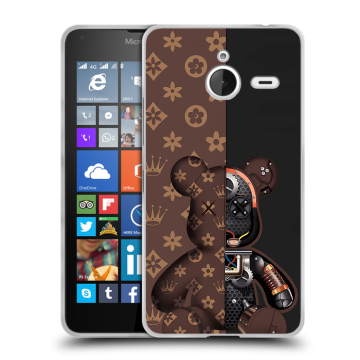 Пластиковый чехол на Microsoft Lumia 640 XL с принтом Луи робот