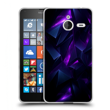 Пластиковый чехол на Microsoft Lumia 640 XL с принтом Абстракиция