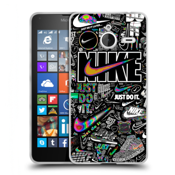 Пластиковый чехол на Microsoft Lumia 640 XL с принтом Найк Пластиковый чехол на Microsoft Lumia 640 XL с принтом Найк