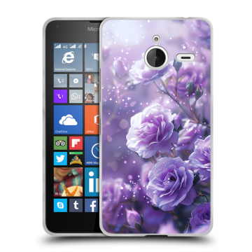 Пластиковый чехол на Microsoft Lumia 640 XL с принтом Розы цветы Пластиковый чехол на Microsoft Lumia 640 XL с принтом Розы цветы