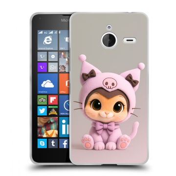 Пластиковый чехол на Microsoft Lumia 640 XL с принтом Куроми Kuromi 