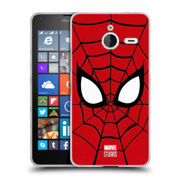 Пластиковый чехол на Microsoft Lumia 640 XL с принтом человек паук spiderman Пластиковый чехол на Microsoft Lumia 640 XL с принтом человек паук spiderman