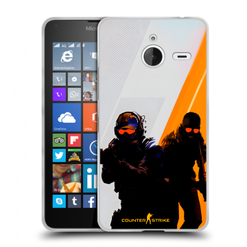 Пластиковый чехол на Microsoft Lumia 640 XL с принтом Контер страйк Counter strike Пластиковый чехол на Microsoft Lumia 640 XL с принтом Контер страйк Counter strike