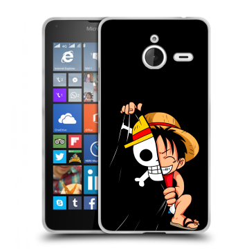 Пластиковый чехол на Microsoft Lumia 640 XL с принтом One Piece Ван Пис Пластиковый чехол на Microsoft Lumia 640 XL с принтом One Piece Ван Пис