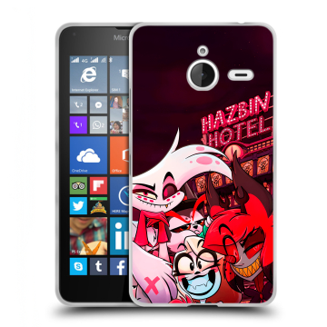 Пластиковый чехол на Microsoft Lumia 640 XL с принтом Hazbin Hotel Отель Хазбин Пластиковый чехол на Microsoft Lumia 640 XL с принтом Hazbin Hotel Отель Хазбин
