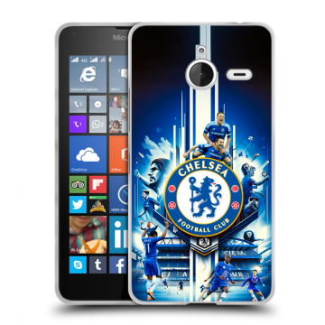 Пластиковый чехол на Microsoft Lumia 640 XL с принтом Chelsea Челси Пластиковый чехол на Microsoft Lumia 640 XL с принтом Chelsea Челси