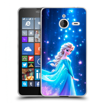Пластиковый чехол на Microsoft Lumia 640 XL с принтом Холодное сердце Frozen Пластиковый чехол на Microsoft Lumia 640 XL с принтом Холодное сердце Frozen