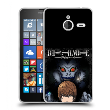 Пластиковый чехол на Microsoft Lumia 640 XL с принтом Death note Тетрадь смерти Пластиковый чехол на Microsoft Lumia 640 XL с принтом Death note Тетрадь смерти